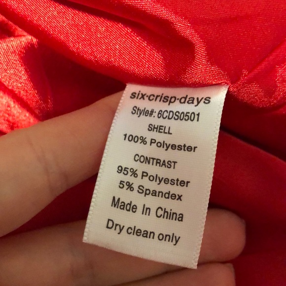 Six Crisp Days Red Skirt from Akira Chicago - Picture 6 of 6